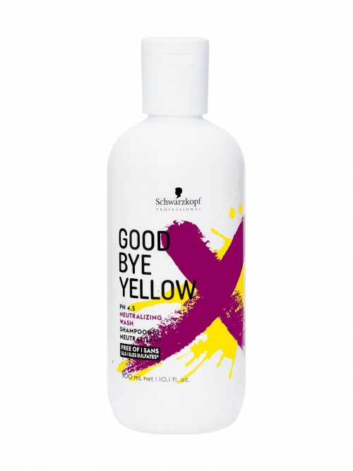 schwarzkopf goodbye yellow neutralisierendes shampoo 300 ml