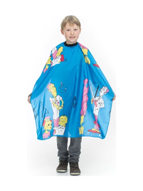 professional haircare light blue haarschneideumhang