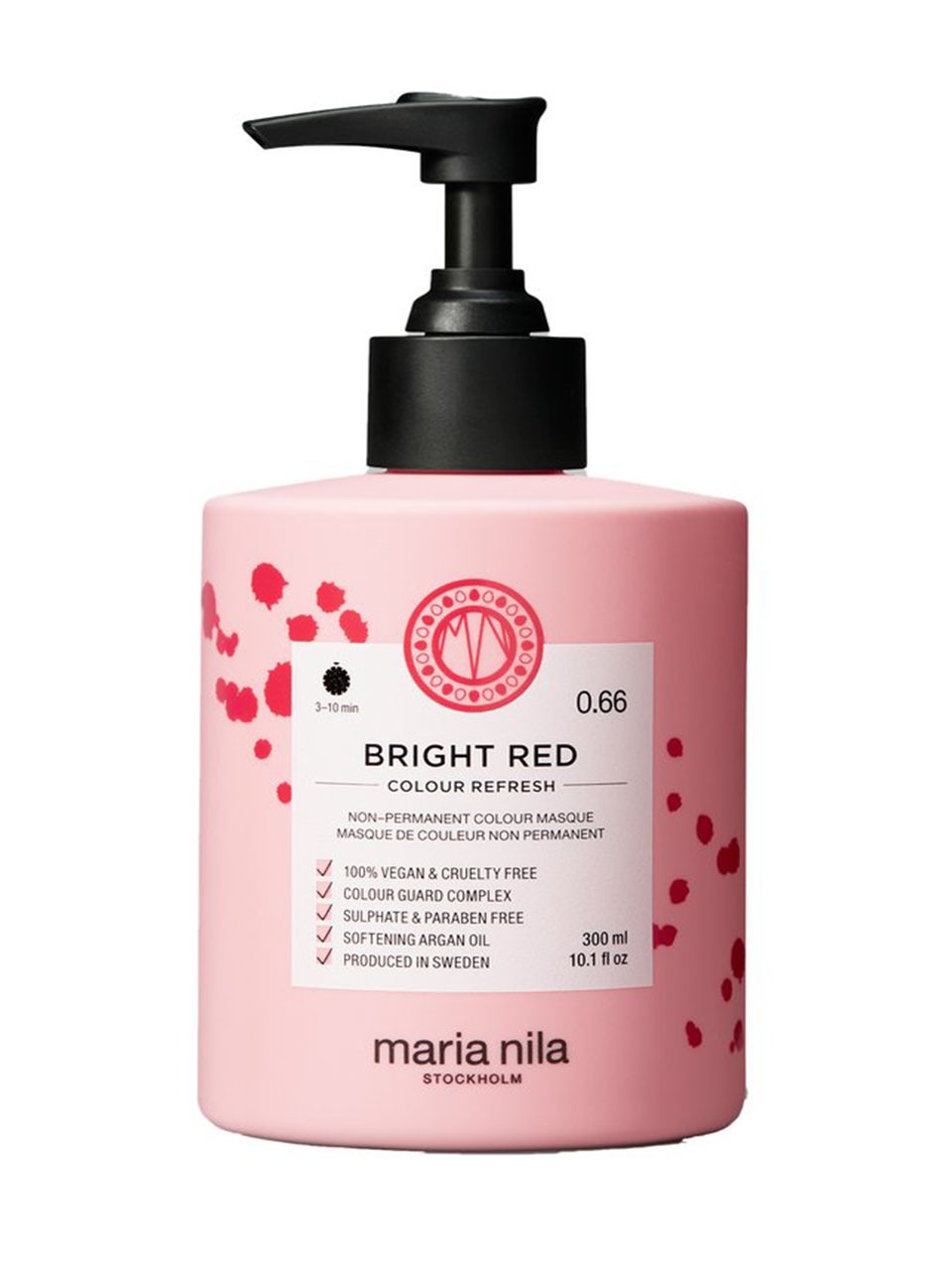 maria nila colour refresh bright red 066 300 ml