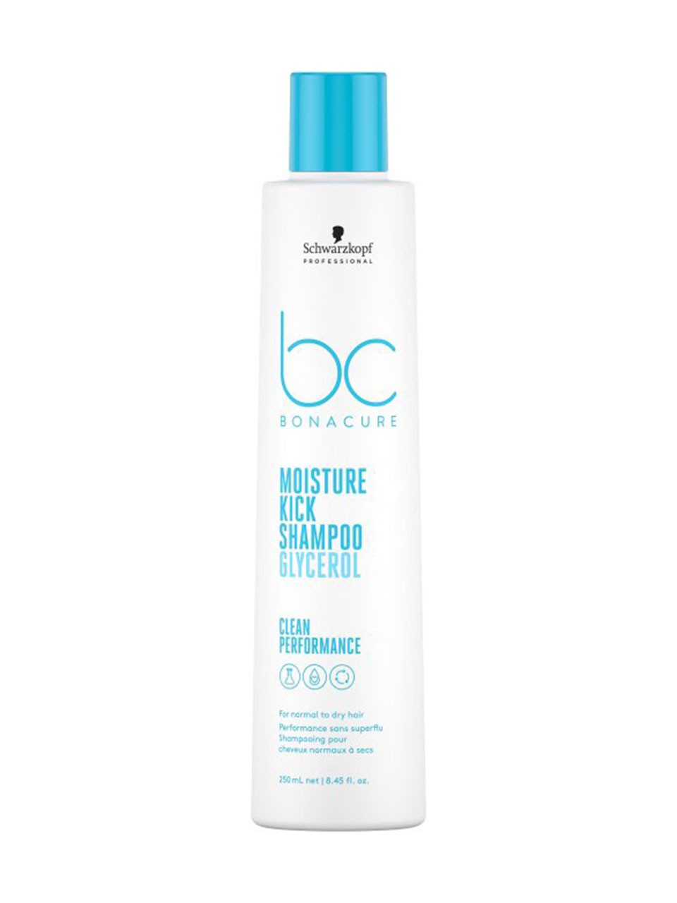 schwarzkopf bc bonacure moisture kick shampoo 250 ml