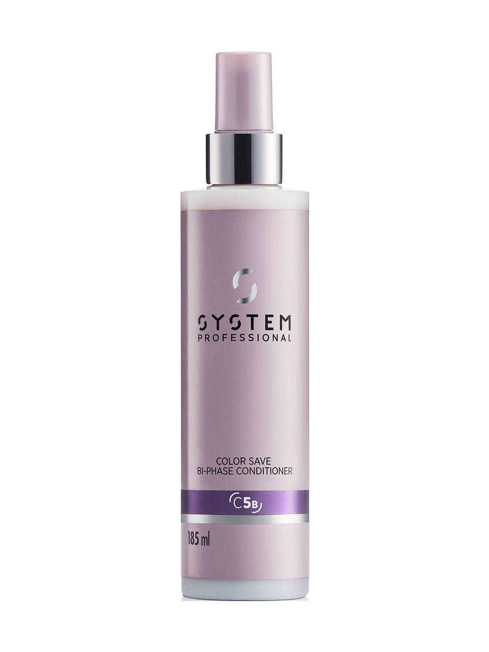 system professional color save bi phase conditioner c5b 185 ml