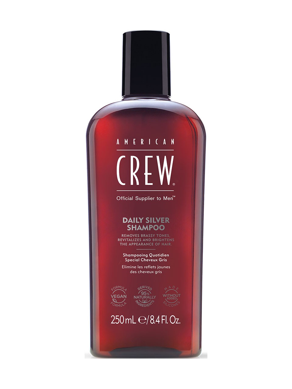 american crew daily silver shampoo 250 ml