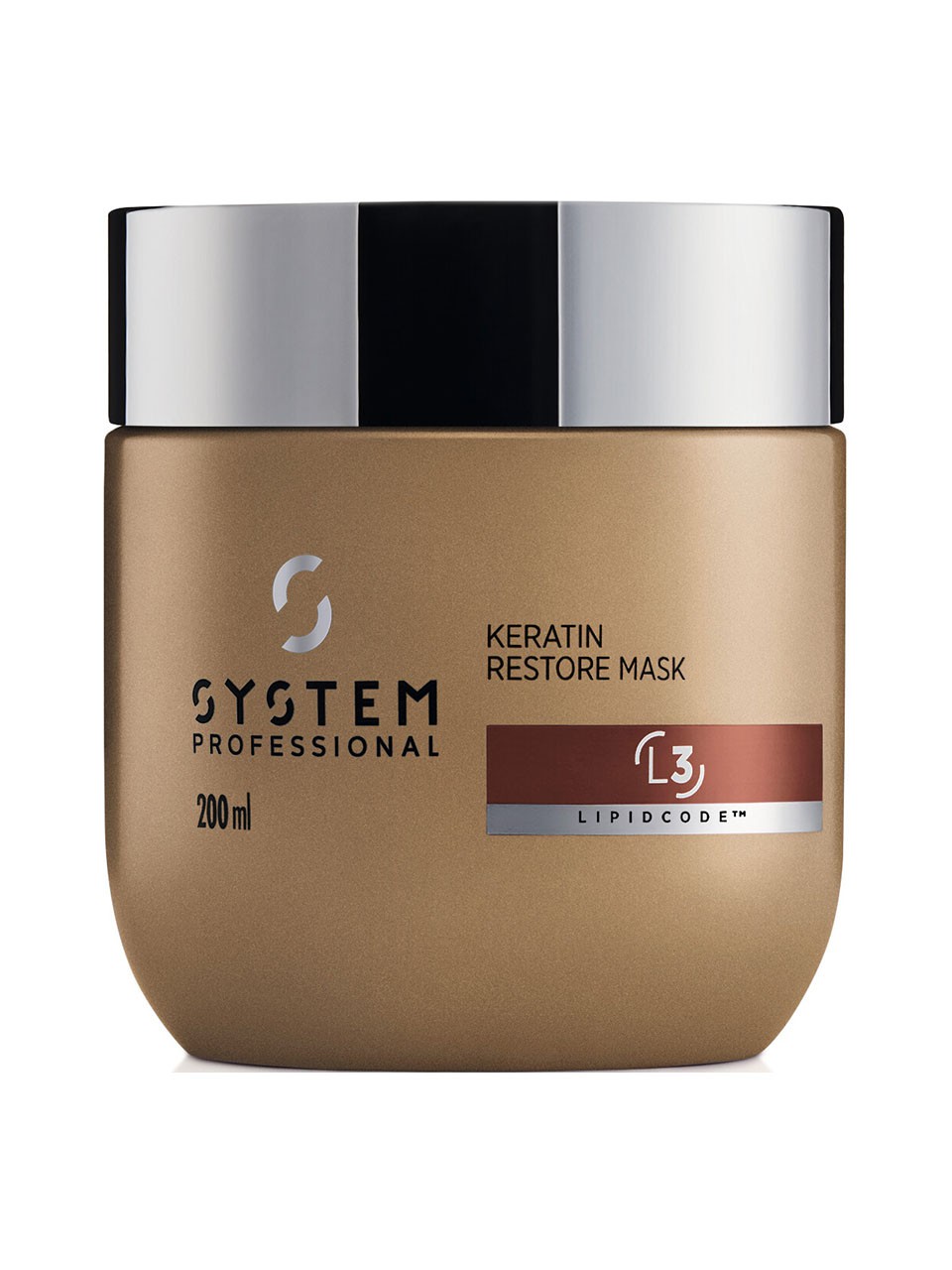 System Professional - LuxeOil Keratin Restore Mask L3 200 ml 26 system professional luxeoil keratin restore mask l3 200 ml