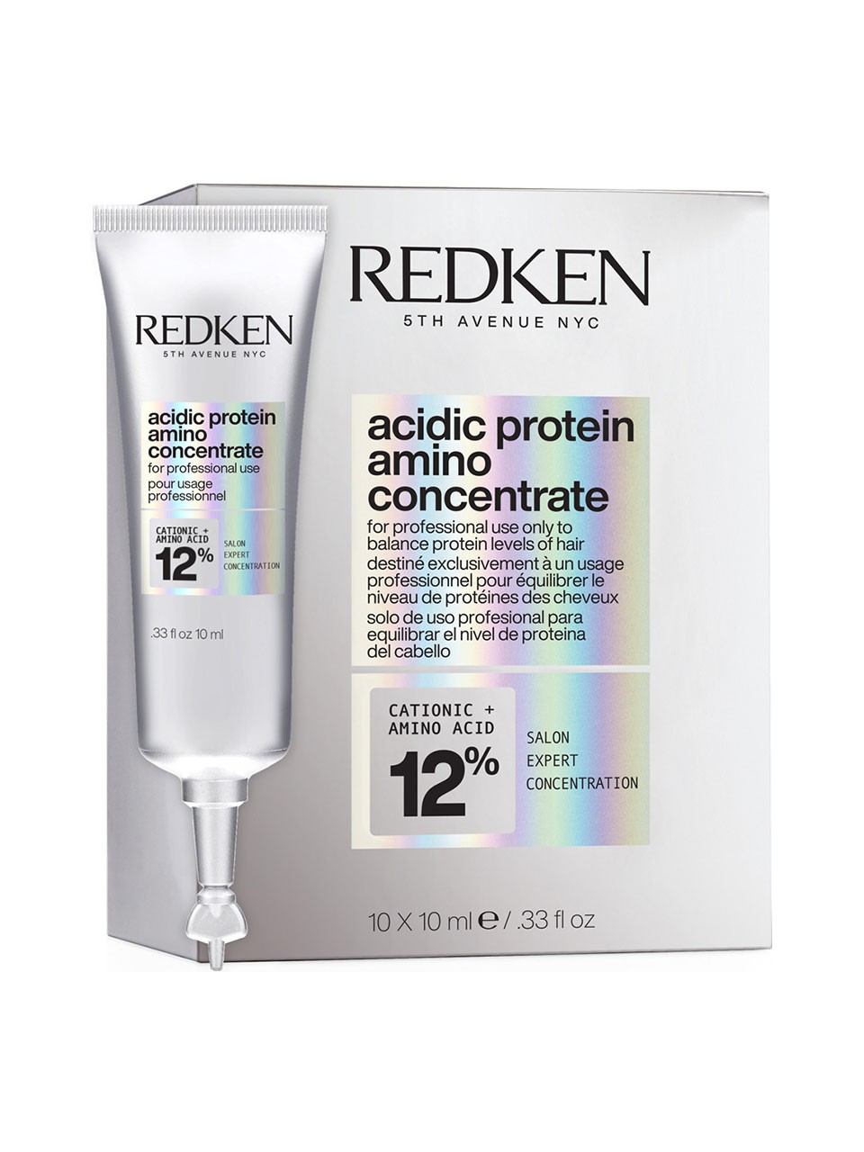 Redken - Acidic Protein Amino Concentrate 10 x 10 ml 21 redken acidic protein amino concentrate 10 x 10 ml