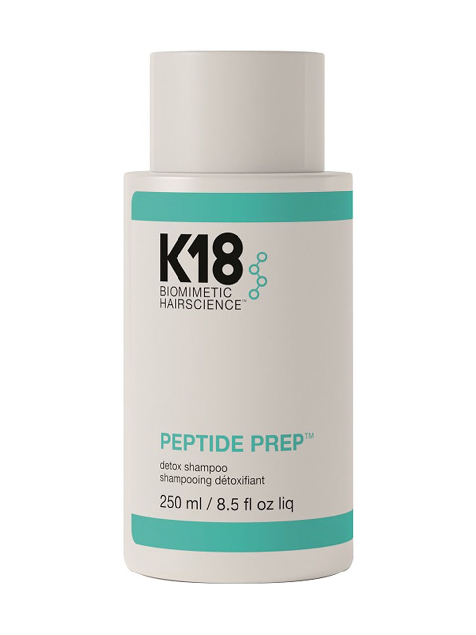 k18 peptide prep detox shampoo 250 ml