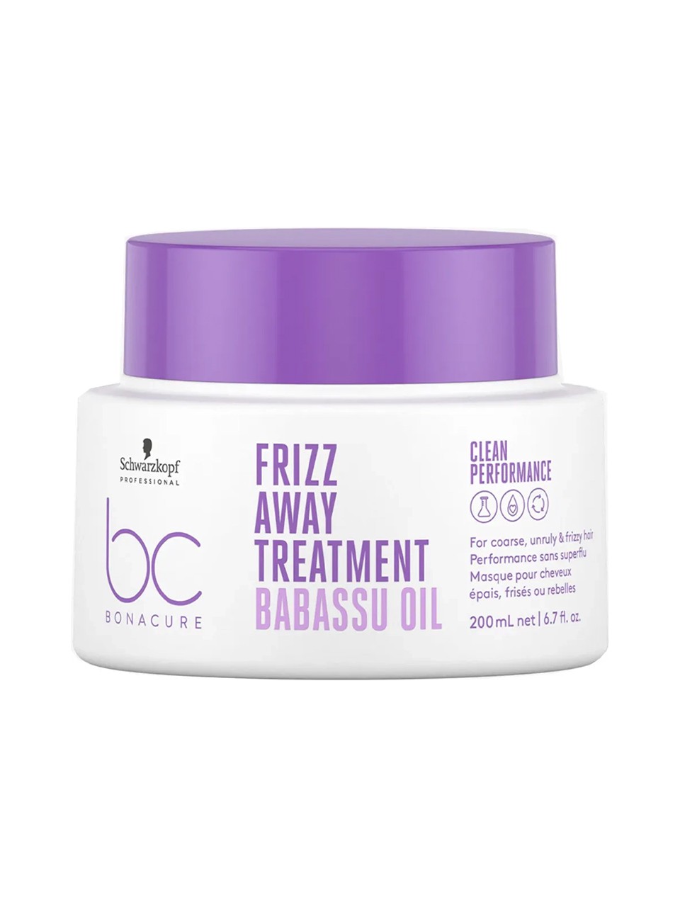 schwarzkopf bc bonacure frizz away treatment 200 ml