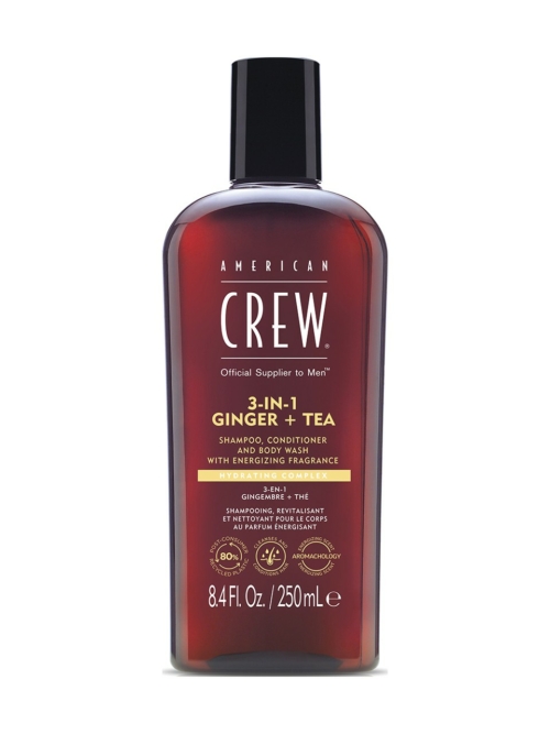 american crew 3 in 1 ginger tea 250 ml 0