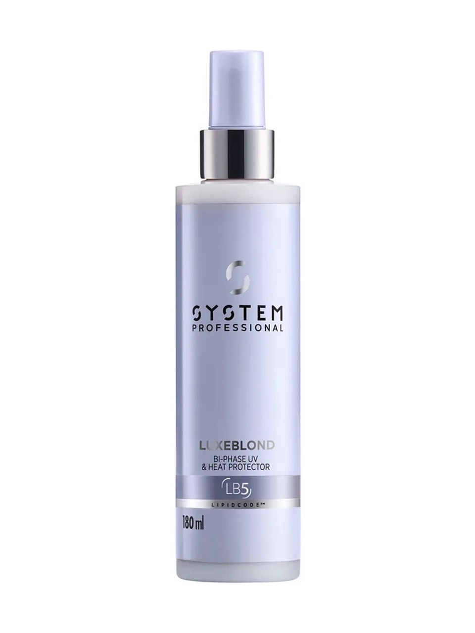 system professional luxeblond bi phase uv heat protector lb5 180 ml