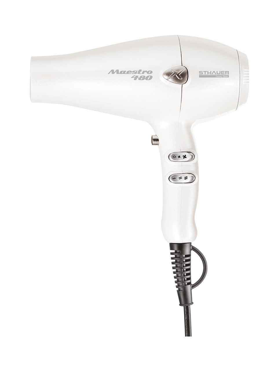 sthauer maestro 480 professioneller haartrockner weiss