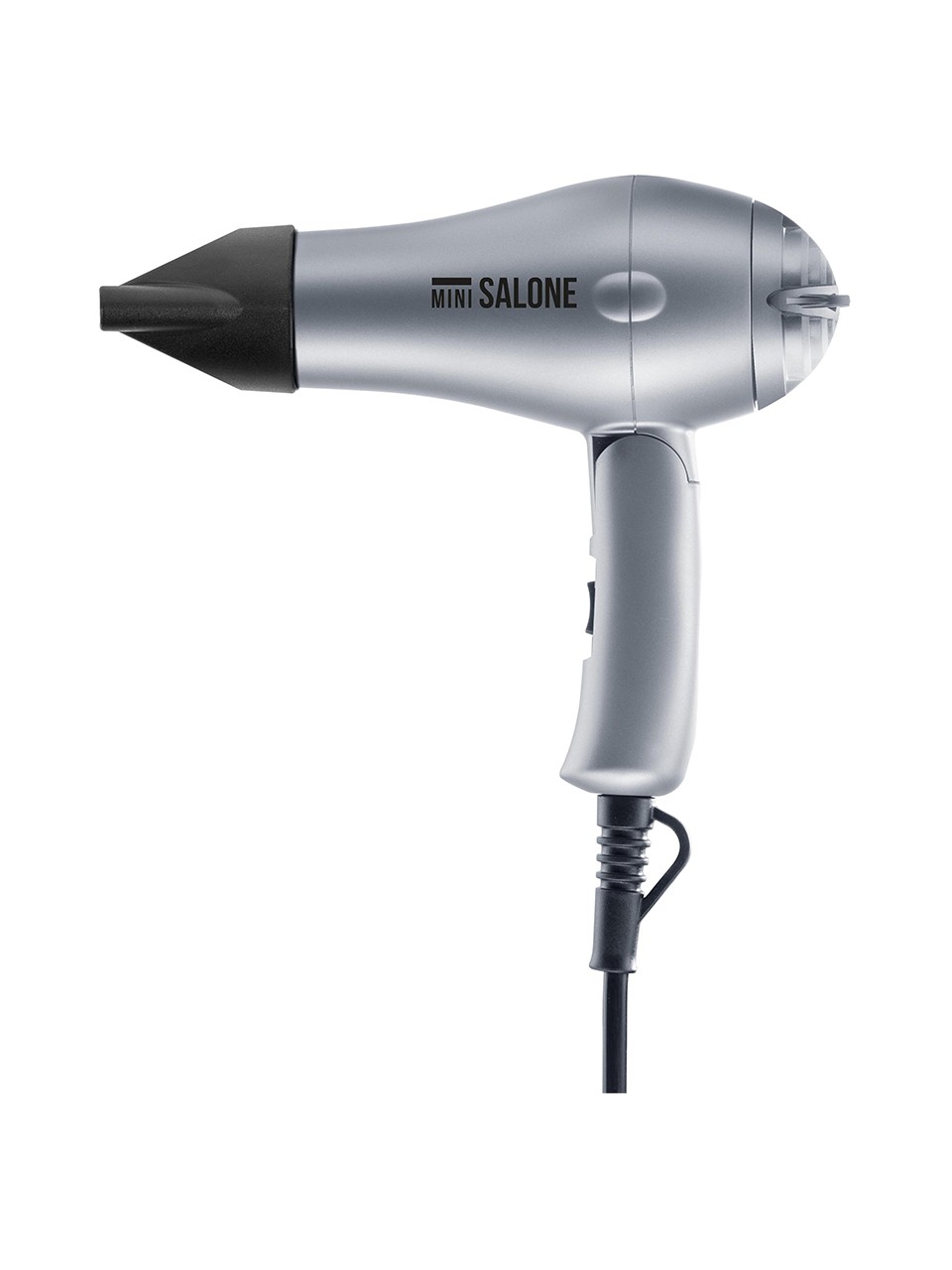 sthauer mini salone klappbarer reisehaartrockner silber