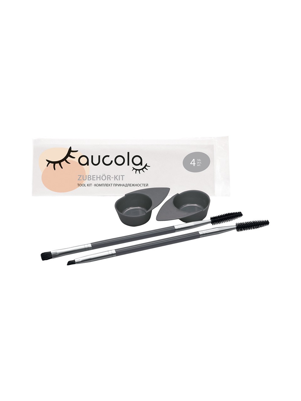aucola - Zubehör-Kit für Augenbrauen- & Wimpernfarbe 13 aucola zubehoer kit fuer augenbrauen wimpernfarbe