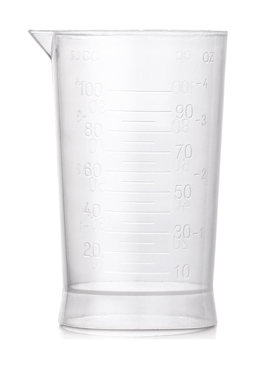 professional haircare messbecher transparent 100 ml