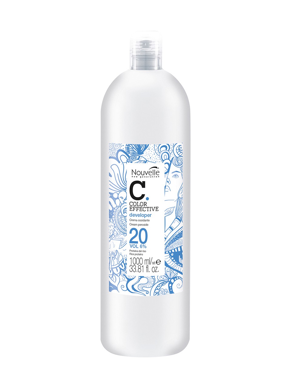 nouvelle color effective developer 6 prozent 1000 ml