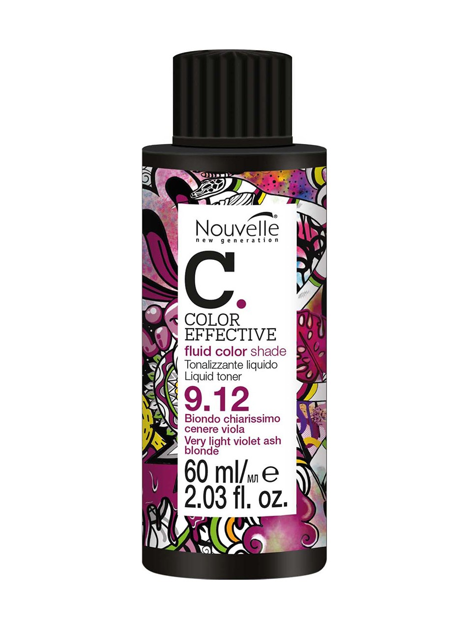 nouvelle color effective liquid toner 60 ml