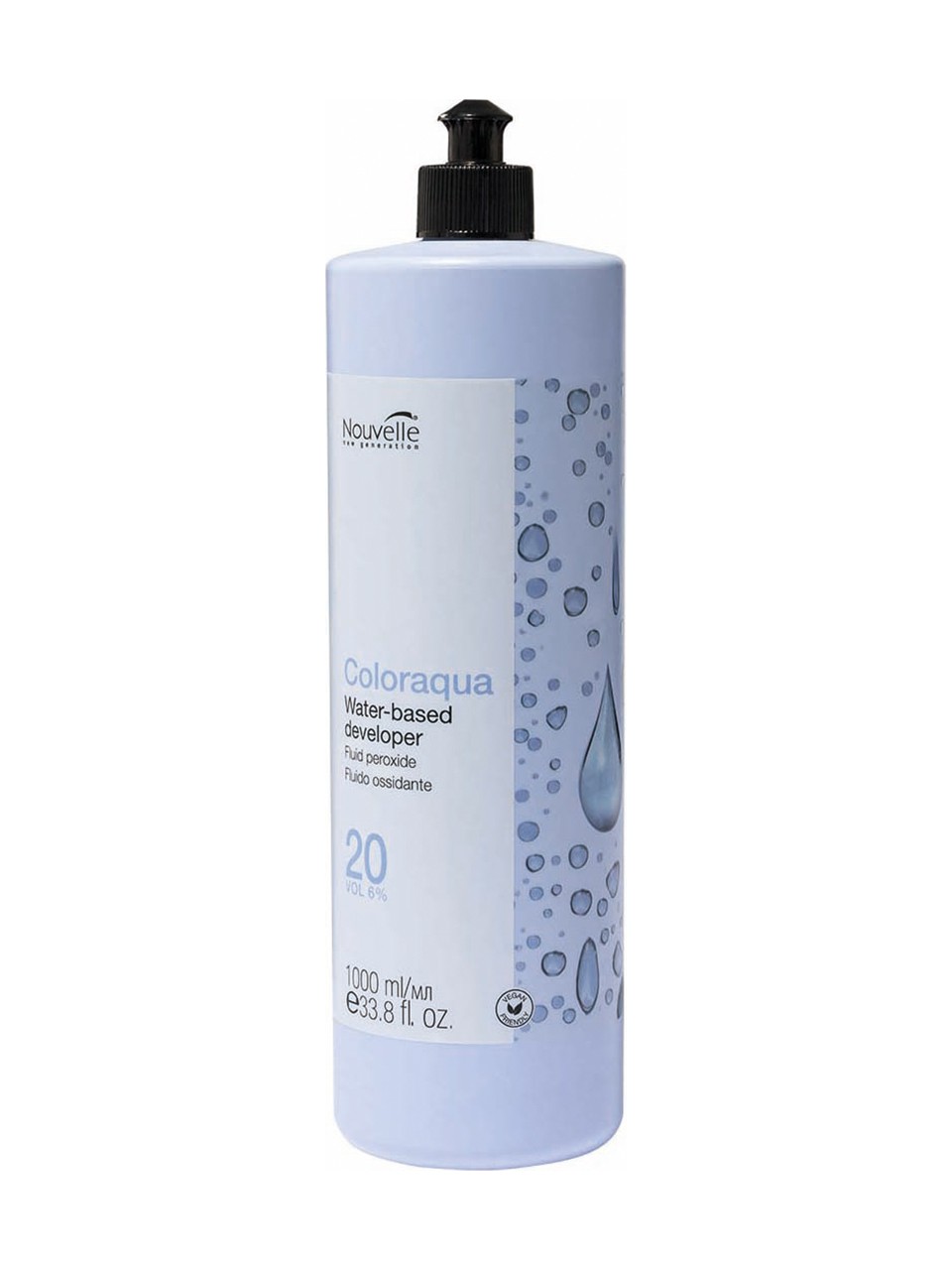 nouvelle coloraqua water based developer 1000 ml