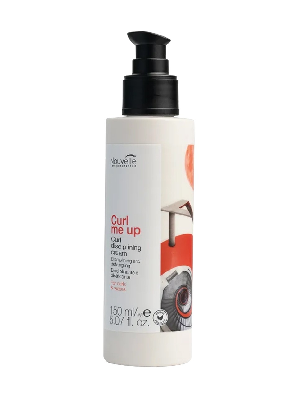 nouvelle curl me up curl disciplining cream 150 ml