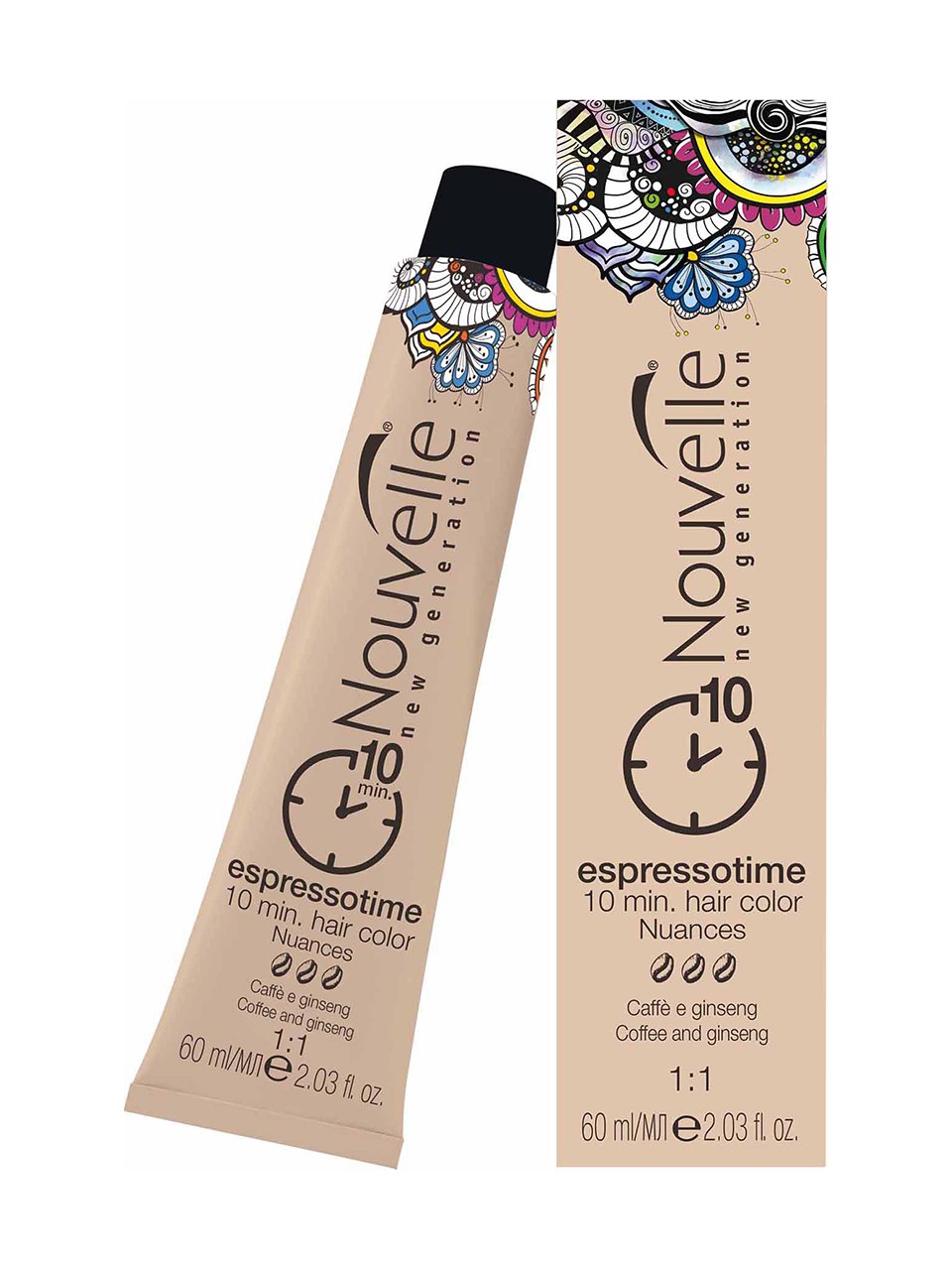 Nouvelle - Espressotime 10 Min. Hair Color 60 ml 47 nouvelle espressotime 10 min hair color 60 ml