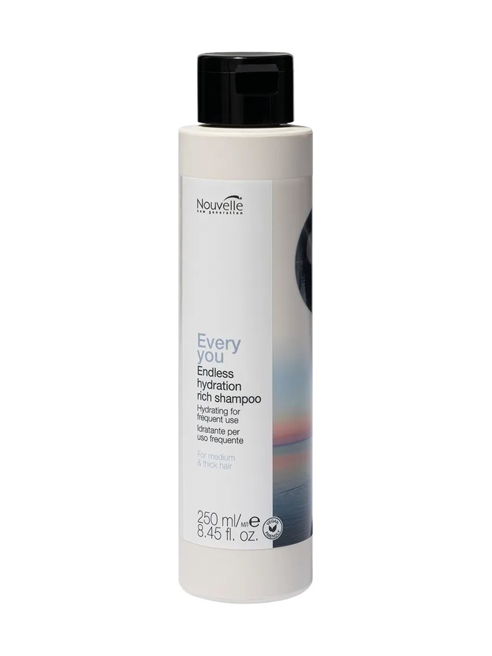 nouvelle every you endless hydration rich shampoo 250 ml