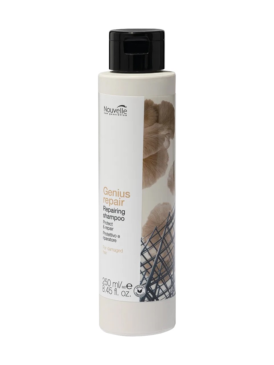 nouvelle genius repair repairing shampoo 250 ml
