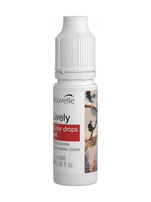 nouvelle lively color drops red 20 ml