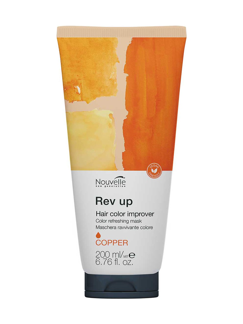 nouvelle rev up color refreshing mask copper 200 ml