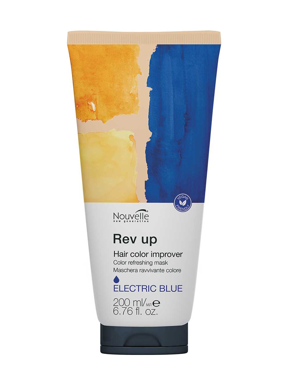nouvelle rev up color refreshing mask electric blue 200 ml