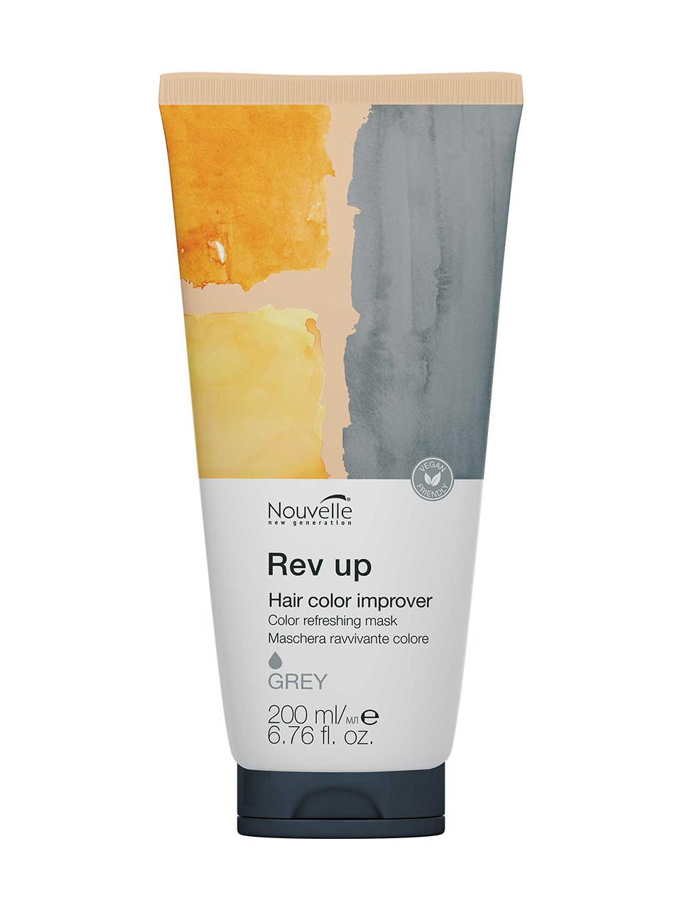 nouvelle rev up color refreshing mask grey 200 ml