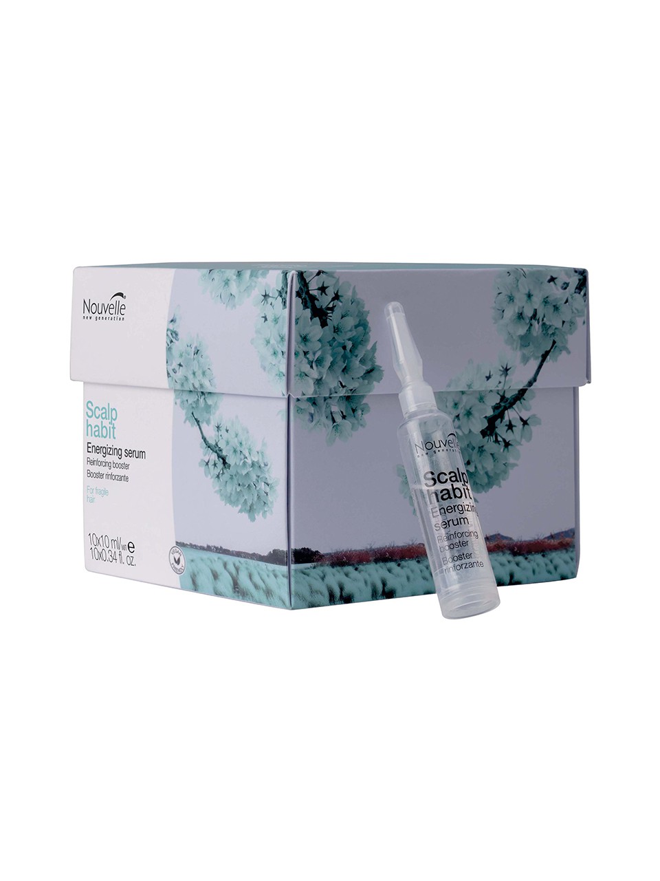 nouvelle scalp habit energizing serum 10 x 10 ml