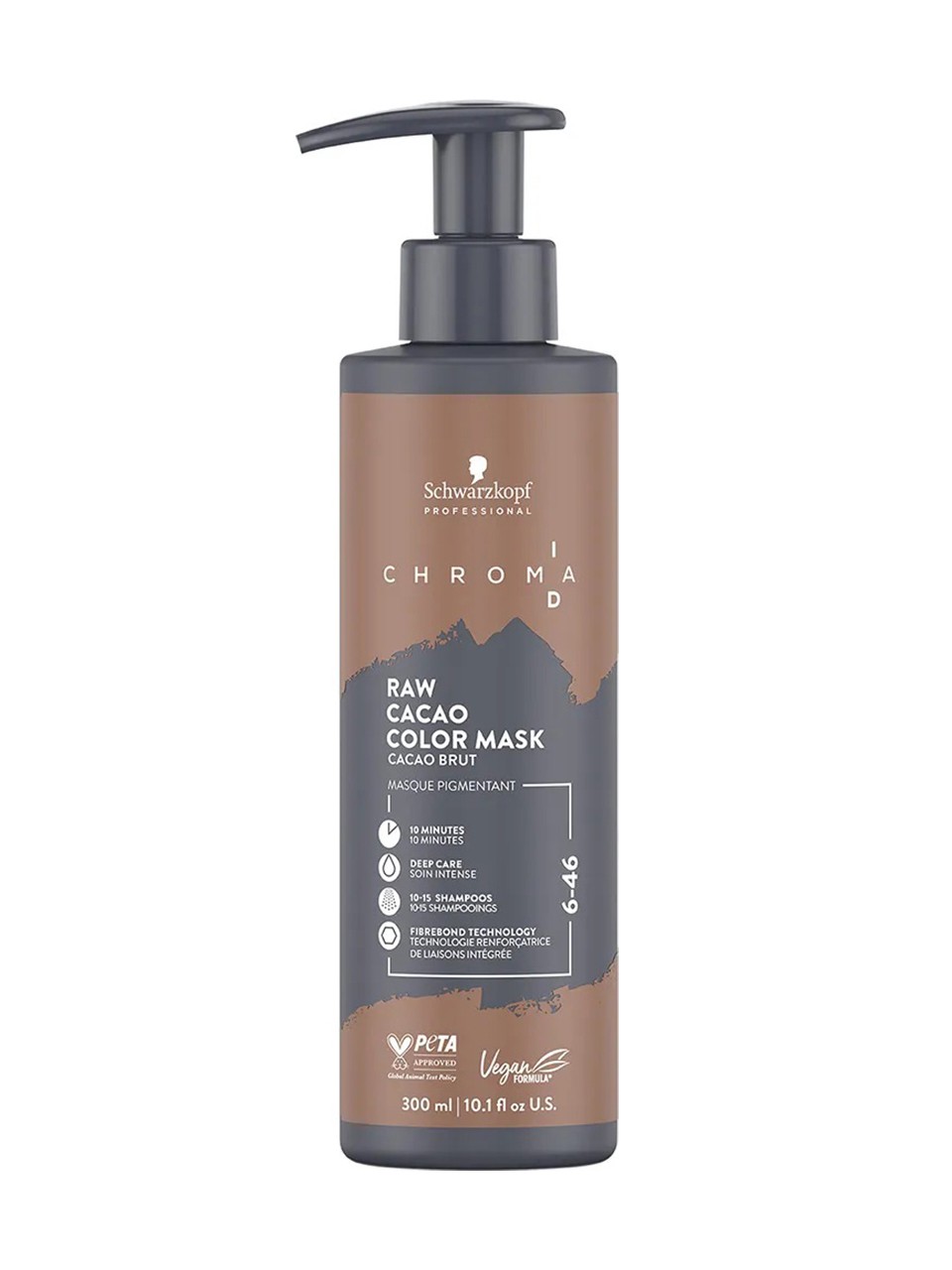 schwarzkopf chroma id bonding color mask 6 46 raw cacao 300 ml