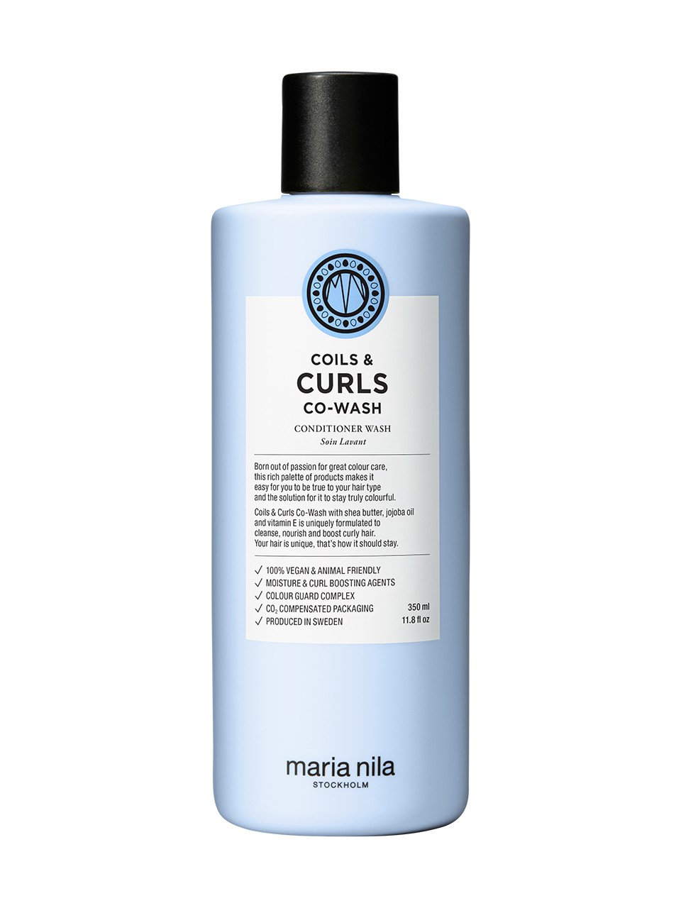 maria nila coils curls co wash 350 ml