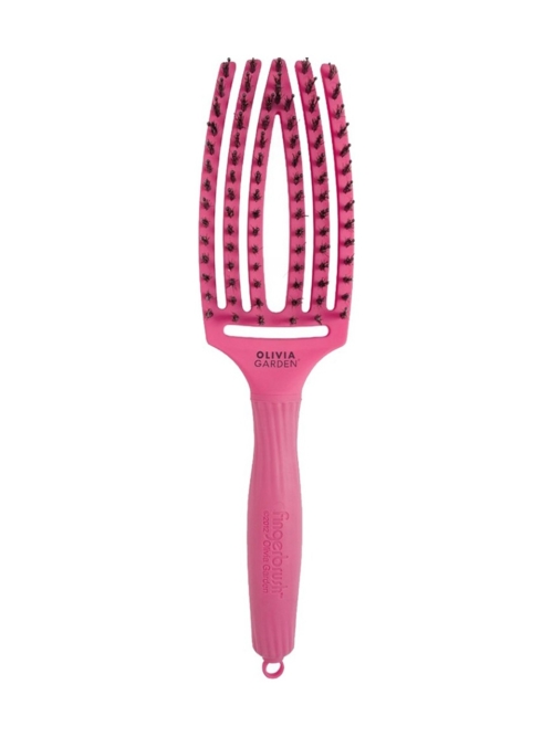 Olivia Garden - Fingerbrush Combo Medium Hot Pink
