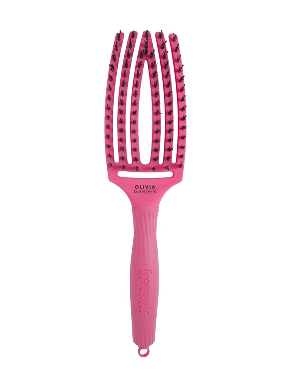 olivia garden fingerbrush combo medium hot pink