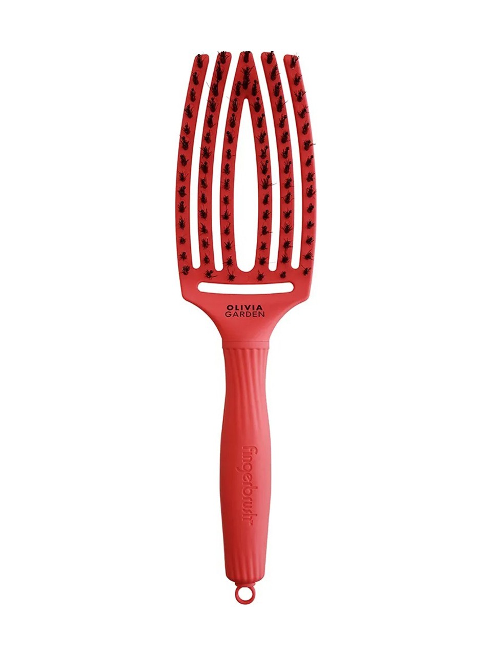 olivia garden fingerbrush combo medium red confidence