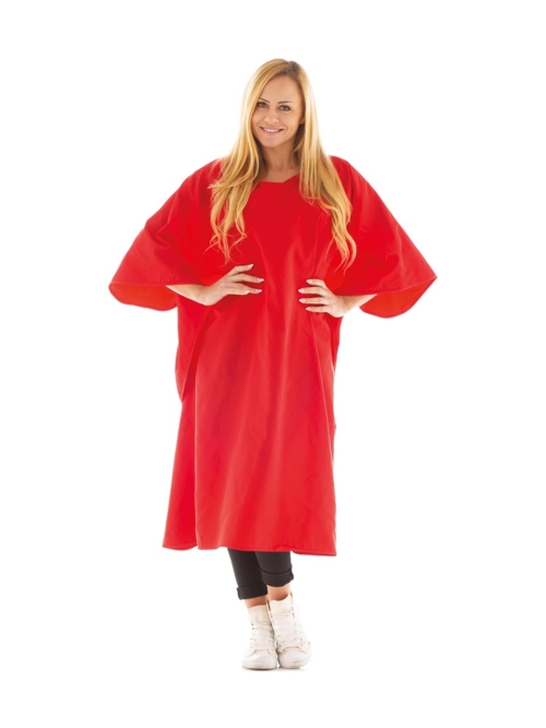 professional haircare comfort pro haarschneideumhang rot