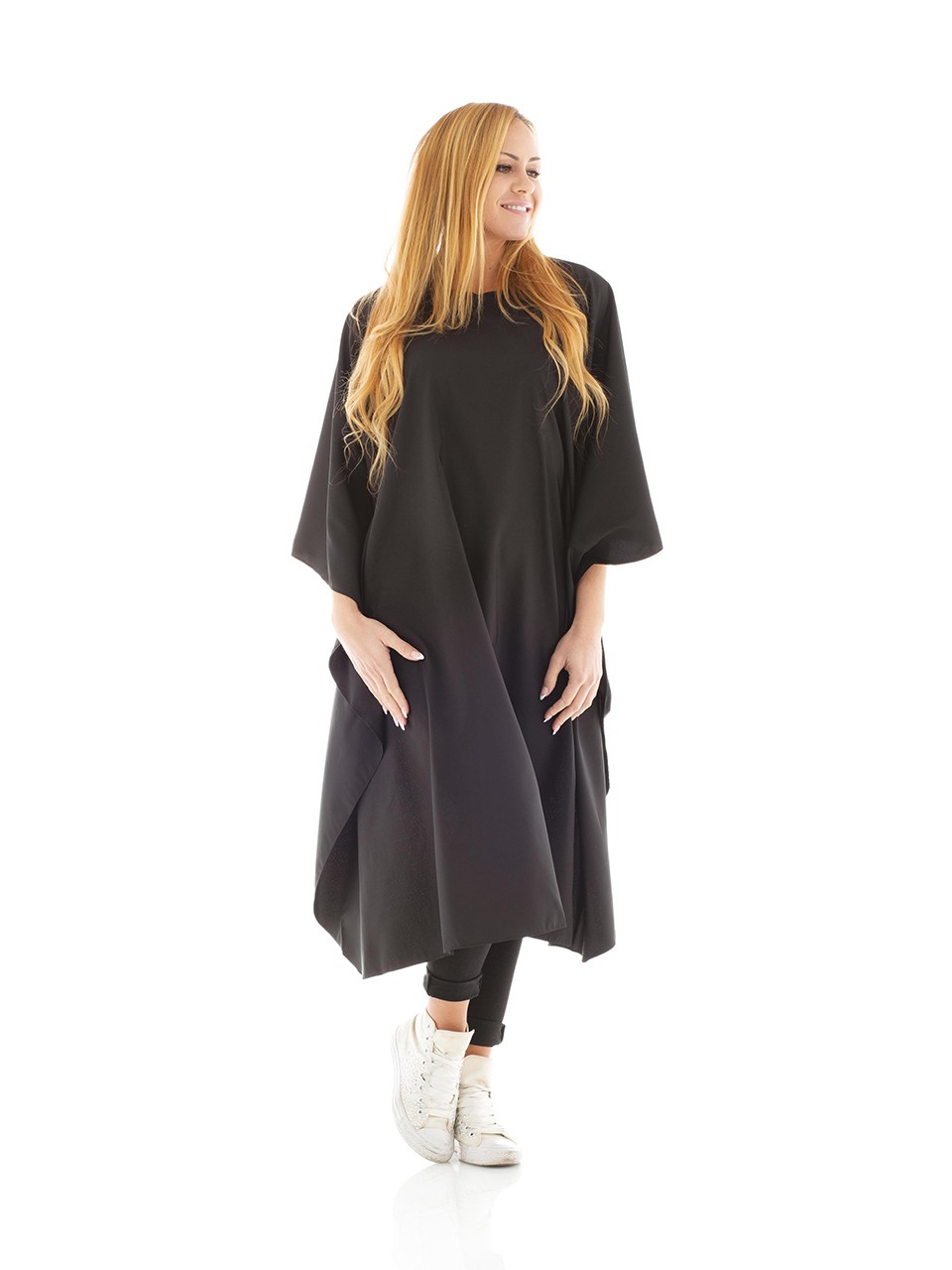 professional haircare comfort pro haarschneideumhang schwarz