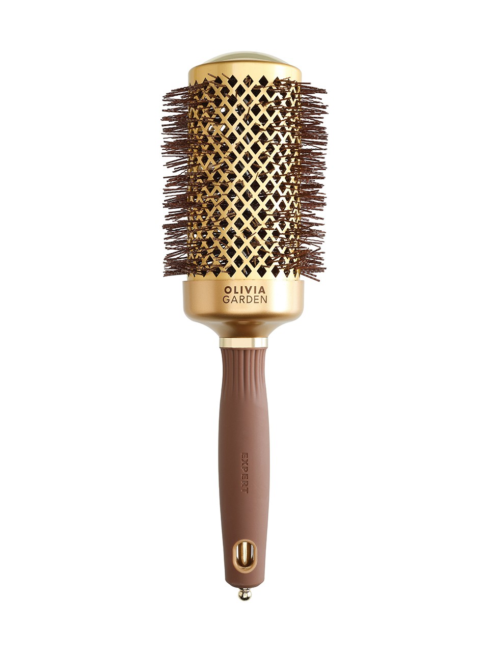 olivia garden expert blowout shine wavy bristles gold braun 55