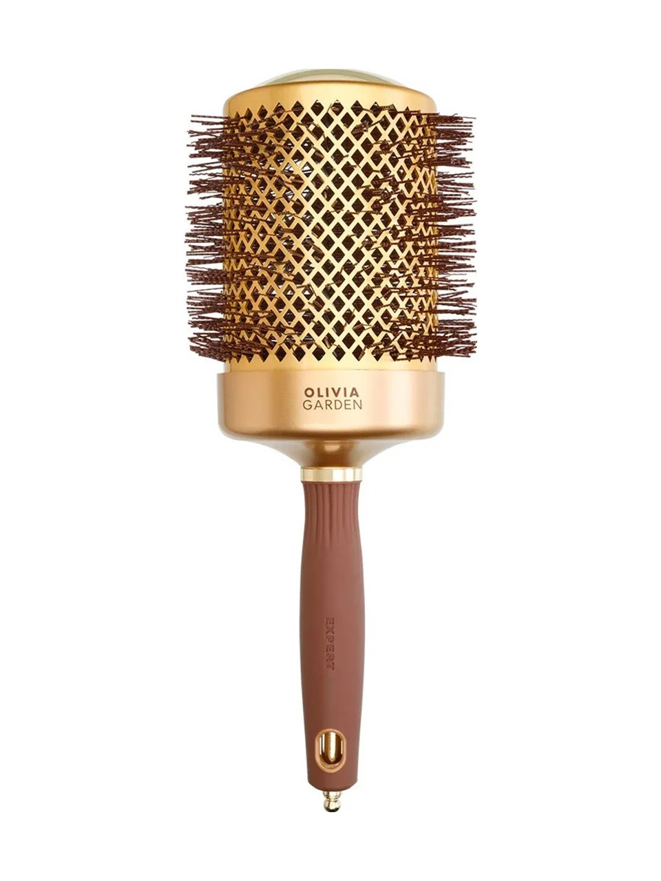 olivia garden expert blowout shine wavy bristles gold braun 80