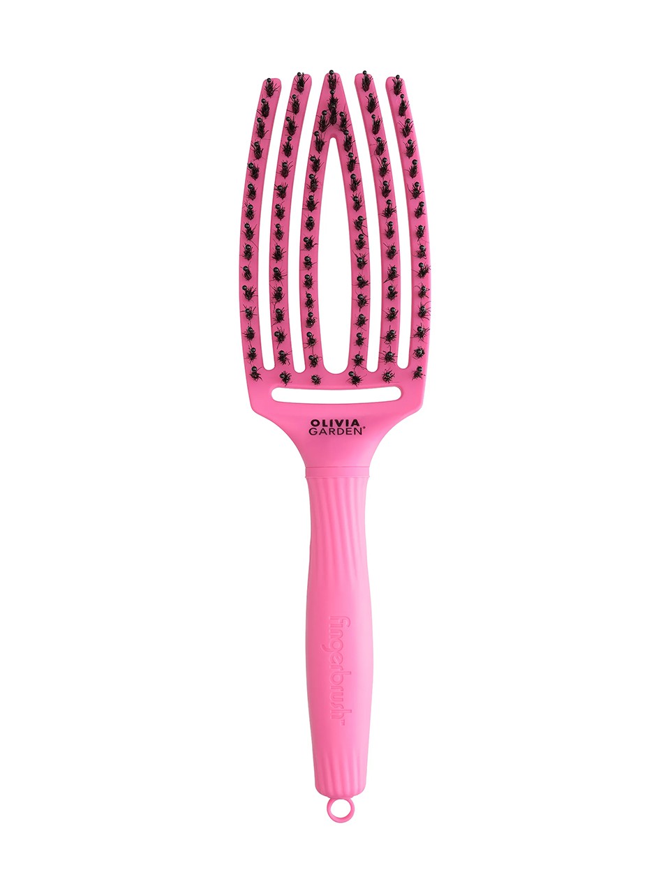 olivia garden fingerbrush combo medium pink granita